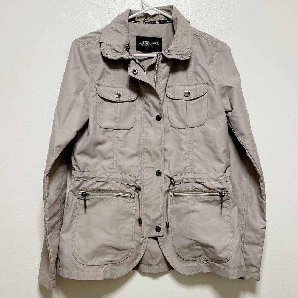 Horseware Platinum Tan Rain Jacket